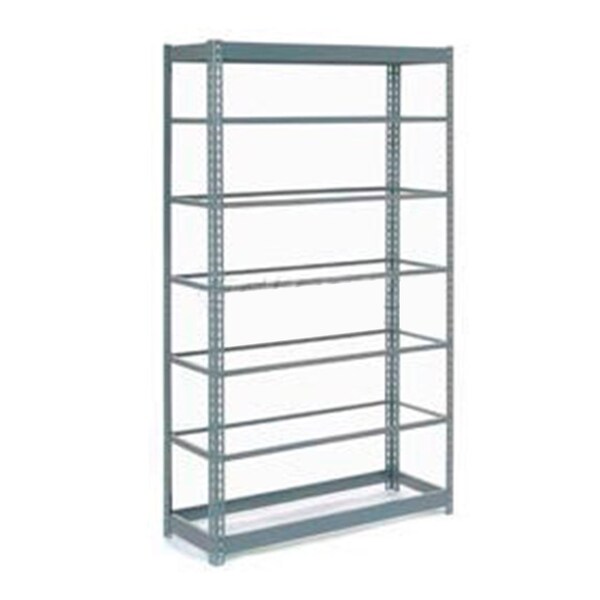 Global Industrial Heavy Duty Shelving 48W x 12D x 84H With 7 Shelves, No Deck, Gray B2297696 - main